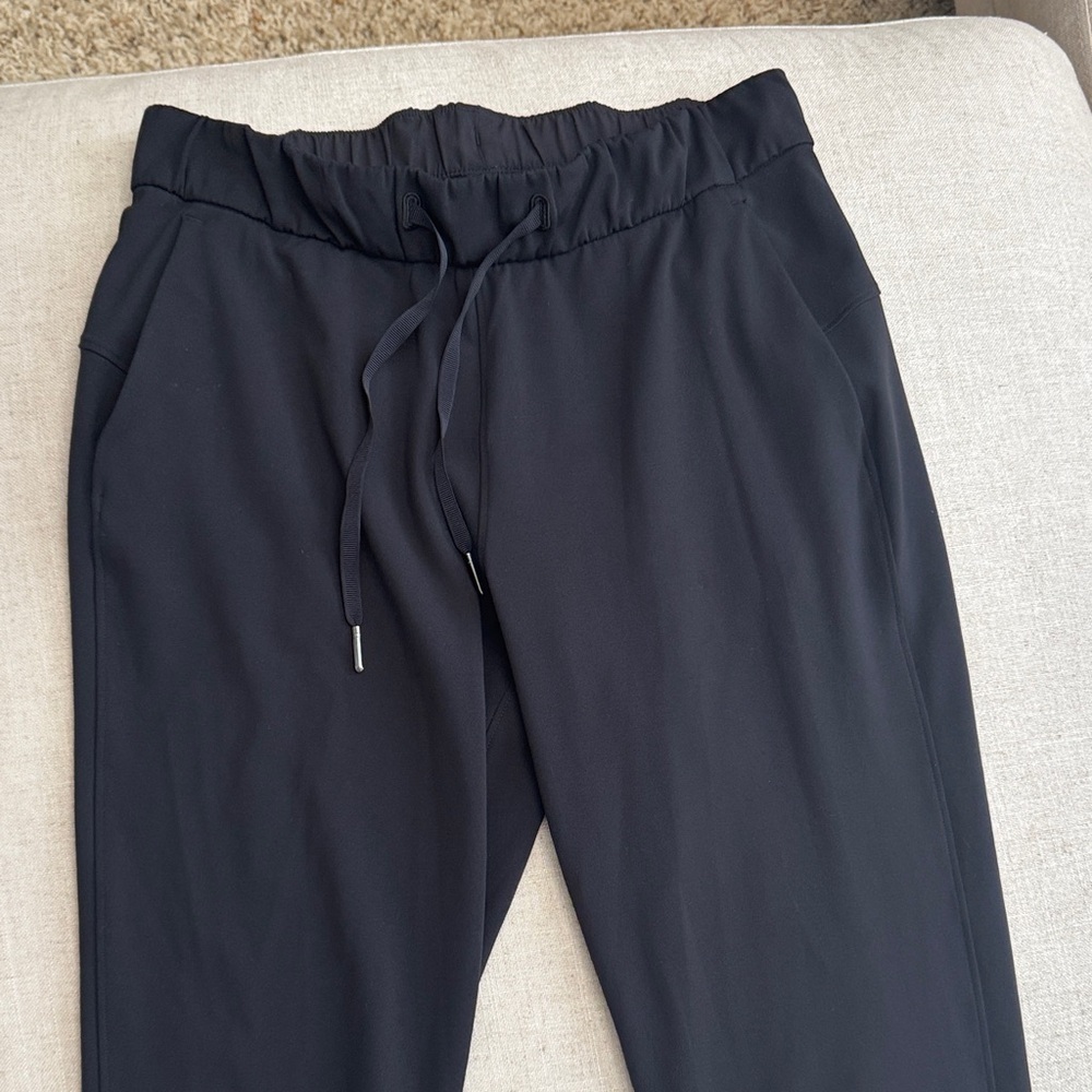 Lululemon Athletica Black ankle straight with Drawstring